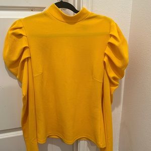 Yellow long sleeve shirt